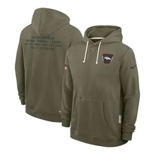 Nike Denver Broncos 2025 Salute to Service Standard Issue Dri-FIT Hoodie Size XL