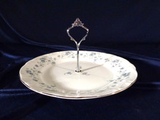 Johann Haviland Blue Garland Handled Pastry, Cookie, Cupcake Tray s 