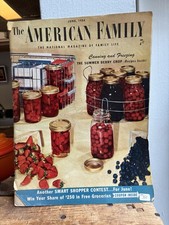 The American Family Magazine 1954 Canning & Freezing