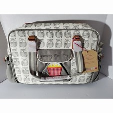 Pink Lining Yummy Mummy Owl Diaper Bag