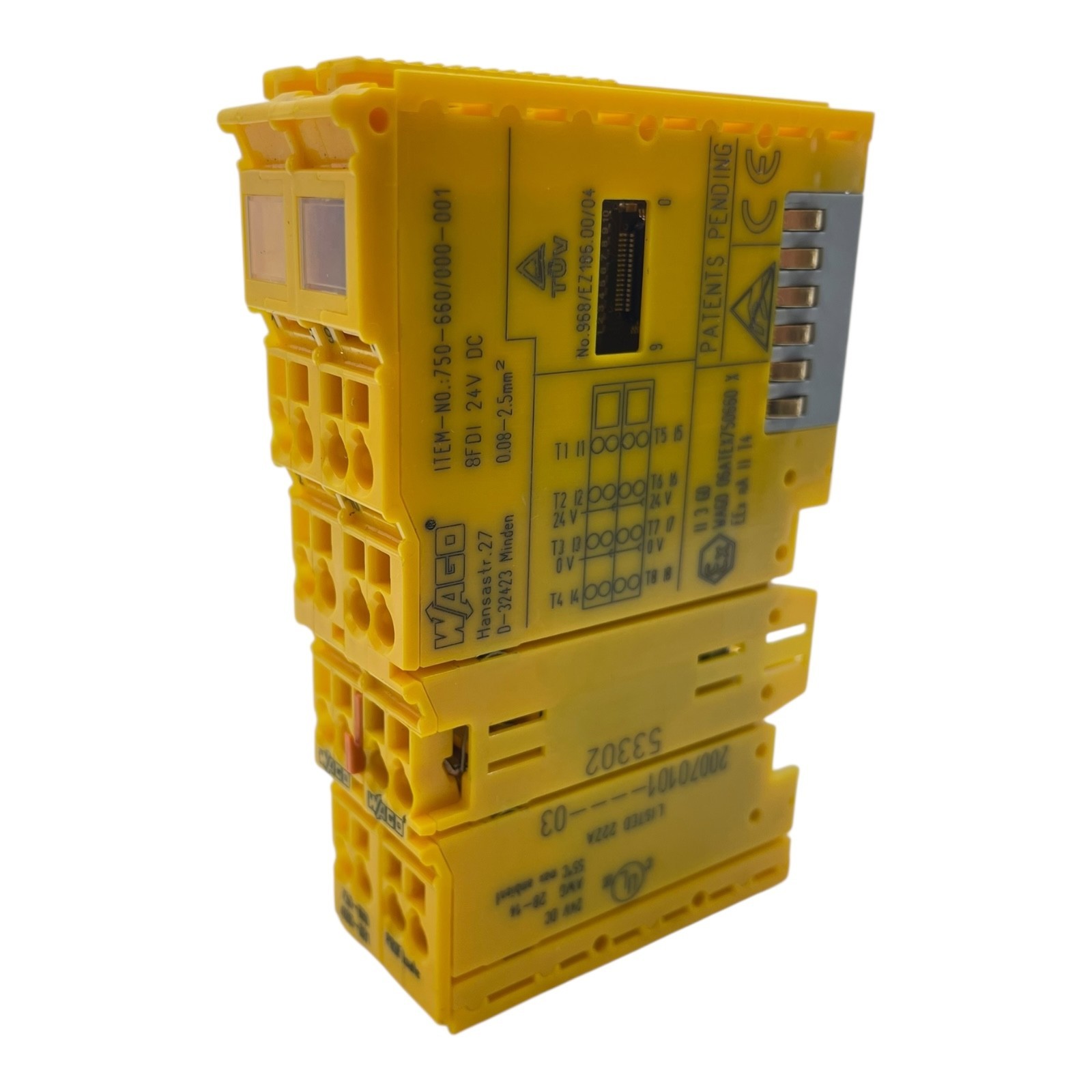 Wago Safety Input Module I/O System 750 750-660/000-001 Module From Wago