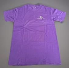 Vintage 80s Kauai Hawaii Historical Society Purple T-Shirt Large Hanes