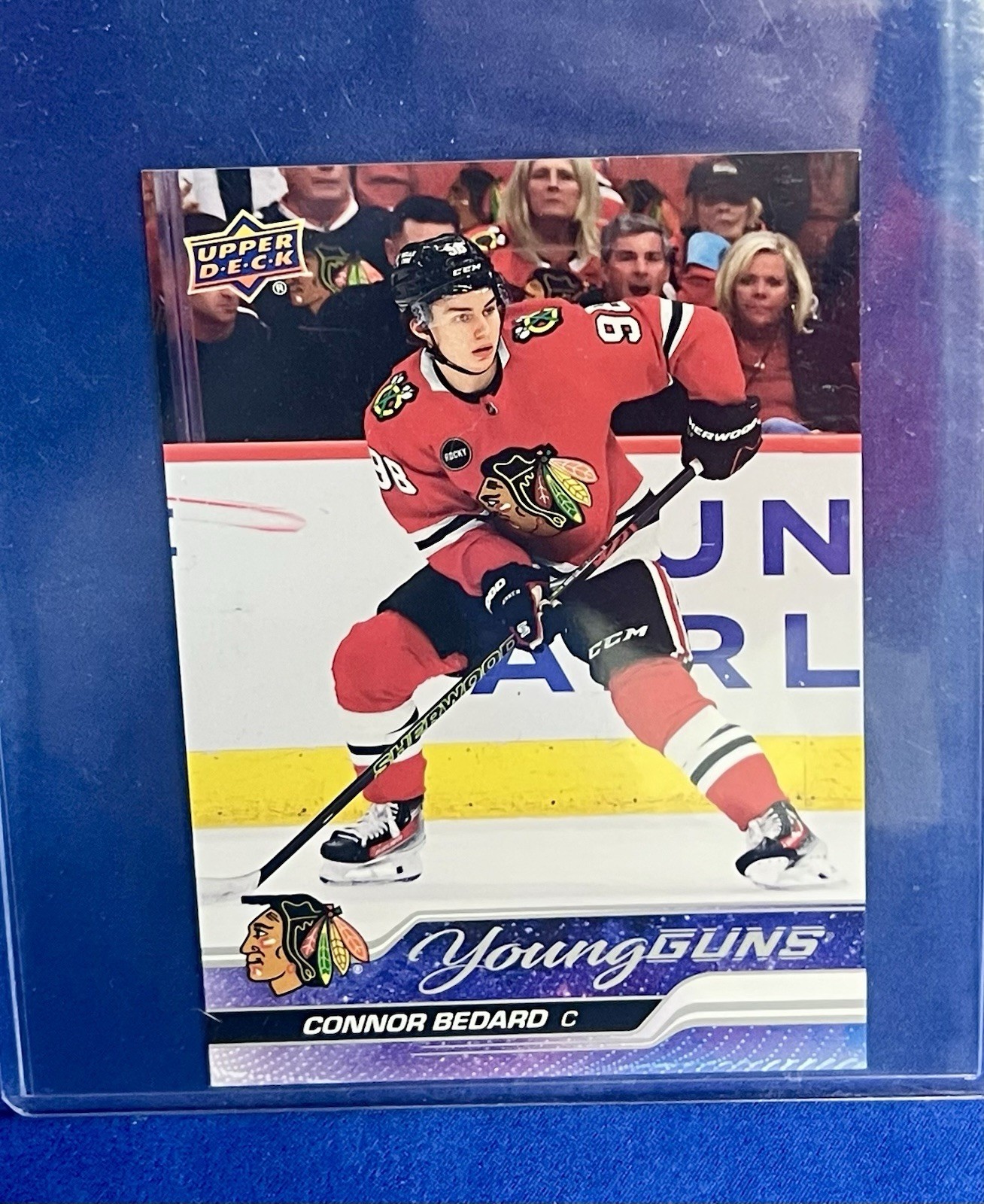 2023-24 Upper Deck Series 2 - Young Guns Connor Bedard #451 Jumbo (RC)