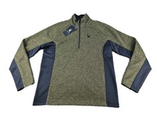 Spyder Outbound Sweater Men Sz Large 1/4 Zip ...