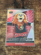 2025-26 MVP Spartacat Mascot Stickers #MS-18 Ottawa Senators