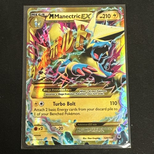 2014 Pokemon - M Manectric EX (Secret) - 120/119 Phantom Forces MP