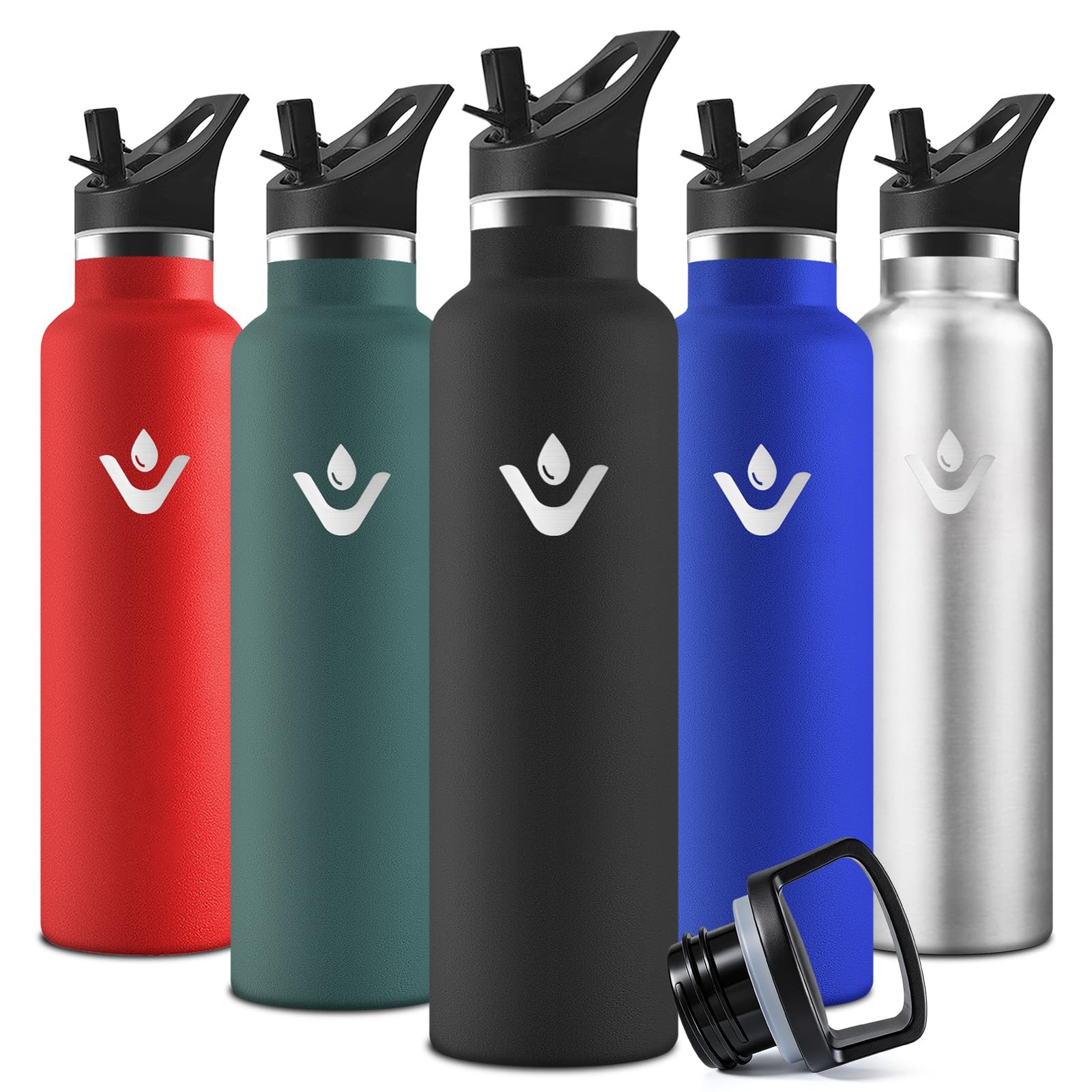Gourde Isotherme Premium 1000 ml - Design Élégant et Paille