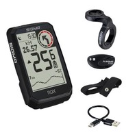Sigma Gps Radcomputer Rox 4.0 Endurance Hr Set Schwarz