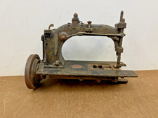 Vintage Wheeler & Wilson Sewing Machine MODEL 8 antique treadle head parts as is