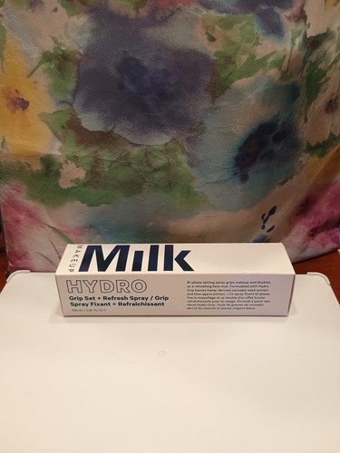 Milk Makeup Hydro Grip Set + Refresh Spray. Full Size, 3.38 fl oz/100 ml.