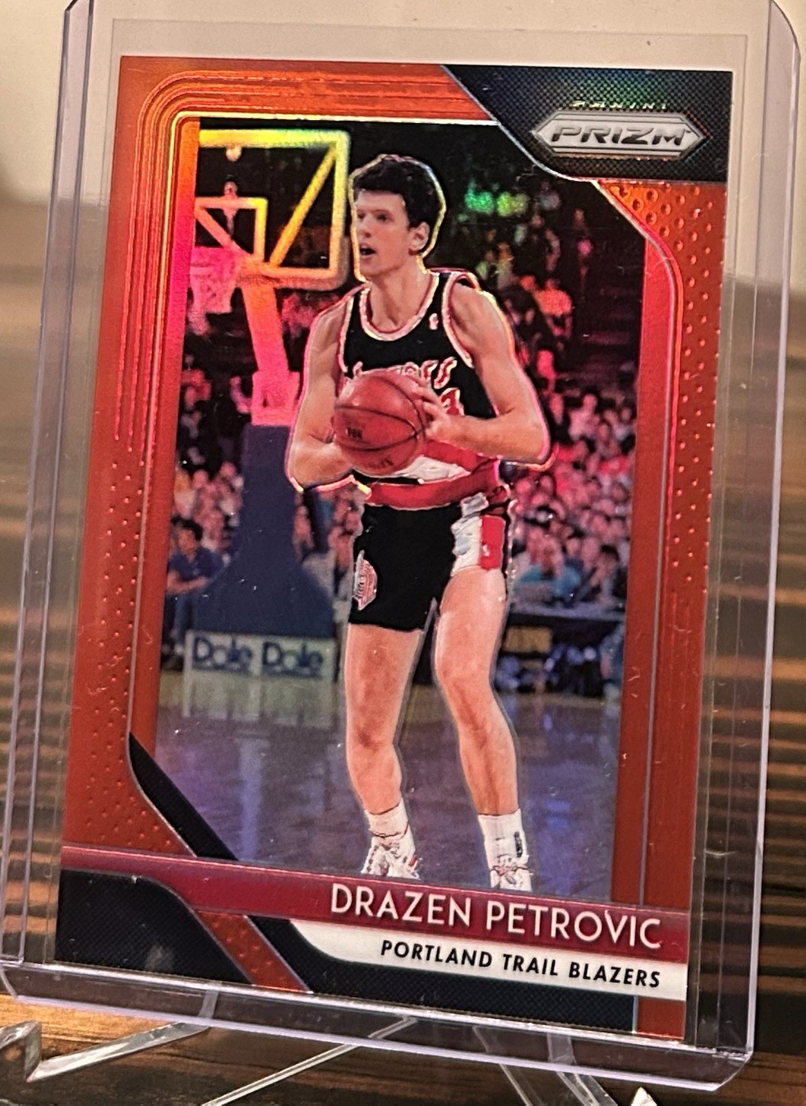 2018-19 Panini Prizm Red Prizm 92/299 Drazen Petrovic #275