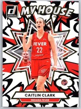 Caitlin Clark 2025 Donruss WNBA My House #4 Indiana Fever