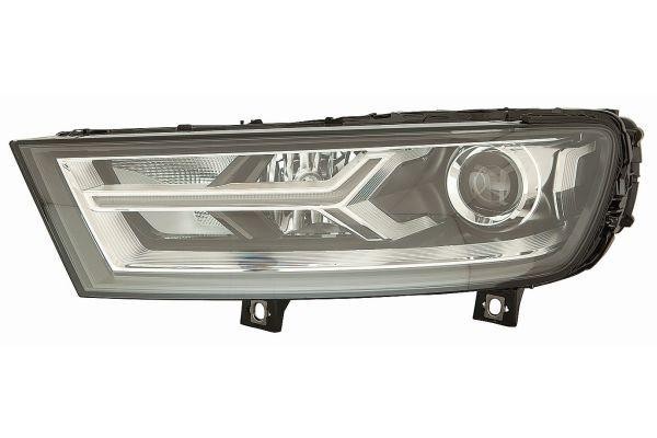 ABAKUS Main Headlight 446-1162LMLEHM2 Left For Audi, LED H7 D5S H/L/W