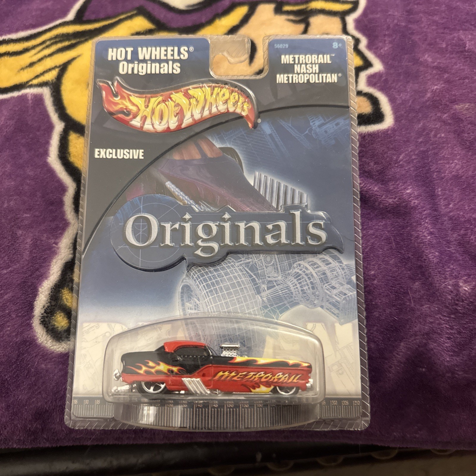 Hot Wheels Originals Metrorail Nash Metropolitan Red +Gift 🔥Tt