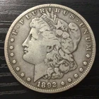 1892-S Morgan Silver Dollar $1, F/VF. F154