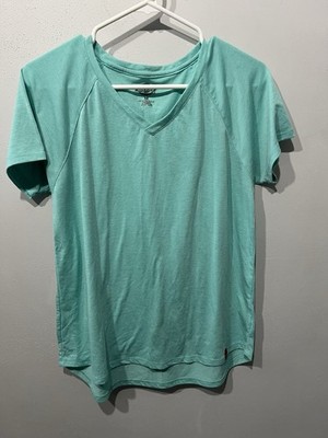 Dickies Aqua green V-neck t-shirt Size M #workwear #vneck