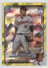 2021 Bowman Chrome Draft Sapphire Edition Yellow 97/99 Grayson Rodriguez uk2