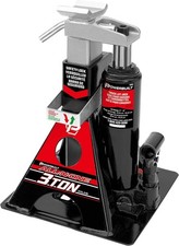 Versatile 3 Ton Hydraulic Bottle Jack & Stand - Off-Road Stability, Easy to Use