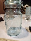 Wide Mouth Telephone Trademark Aqua Glass Canning Mason Fruit Jar Qt EZ Seal Lid — photo 6