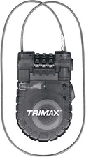Trimax Retractable Cable Lock T33RC