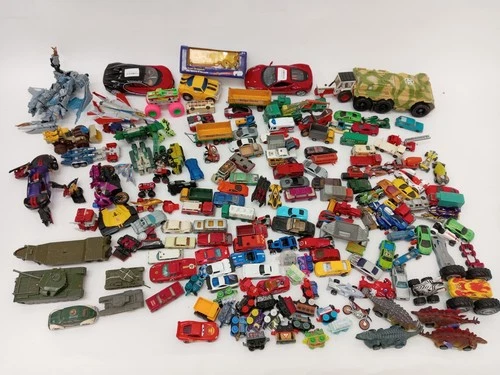 Vintage Diecast Toy Car and Vehicle Bundle Corgi Dinky Matchbox Lesney