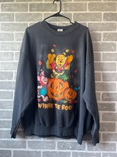 Vintage Disney Winnie The Pooh Sweatshirt Adult XXL Winnie The Boo Halloween