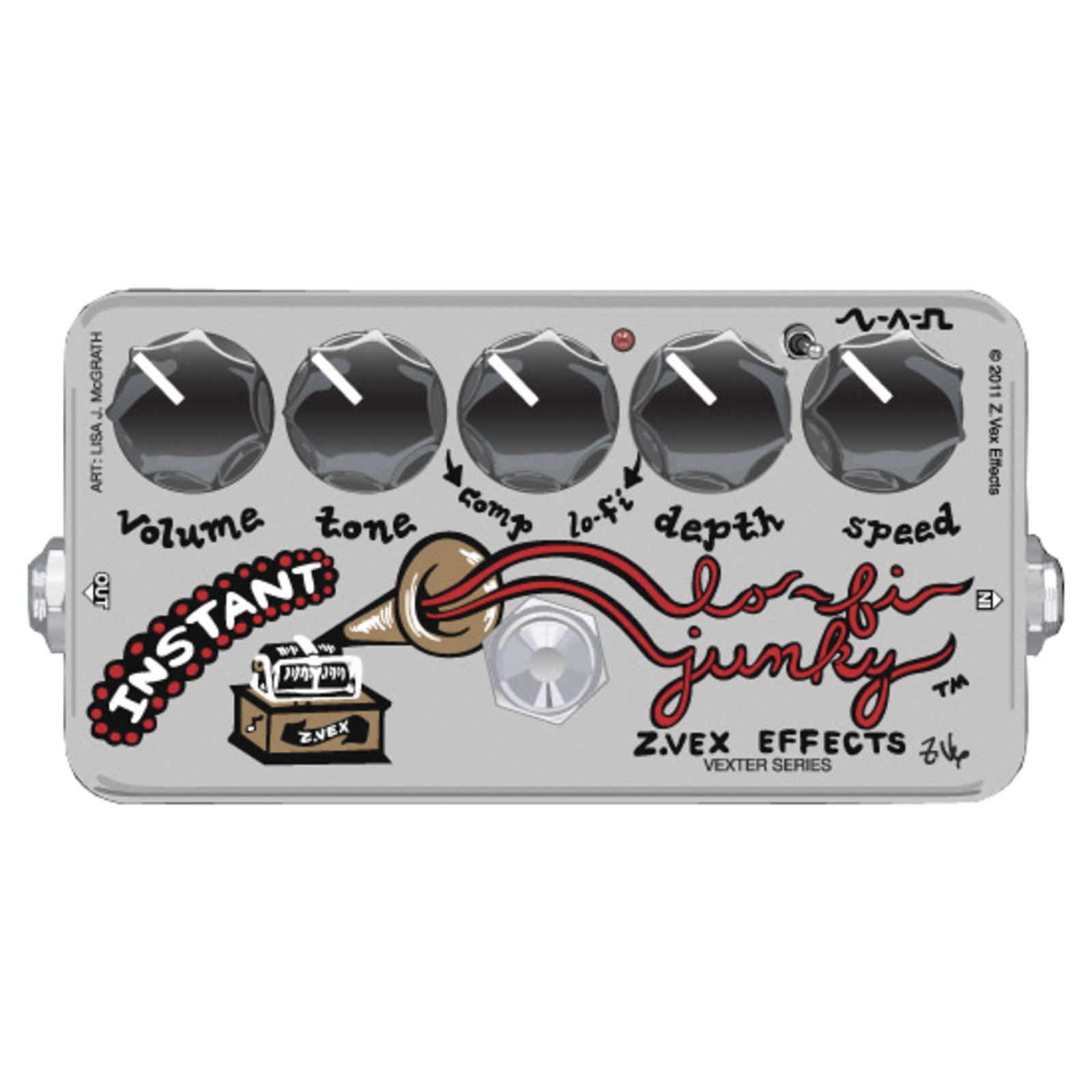 Z.VEX Instant Lo-Fi Junky Vexter - Эффект модуляции для гитары