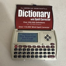 Seiko Electronic Dictionaries for sale | eBay