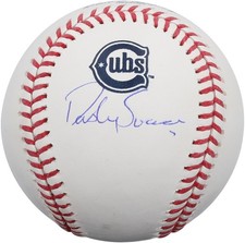 Dansby Swanson Chicago Cubs Autographed 2025 Alternate Logo Baseball