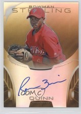 2013 Bowman Sterling Prospect Gold Refractor 31/50 Roman Quinn #BSAP-RQ Auto a7m