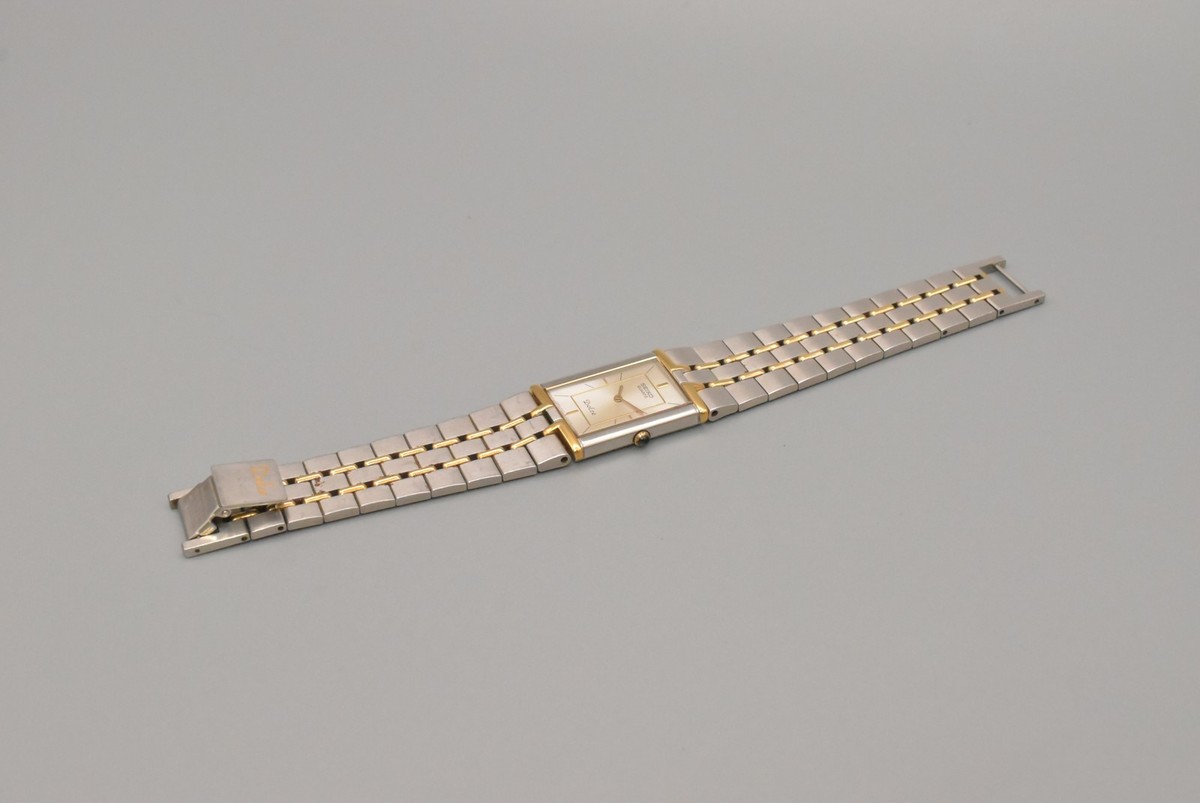 N MINT] 1984 Vintage Seiko Dolce 7320-6090 Original Band