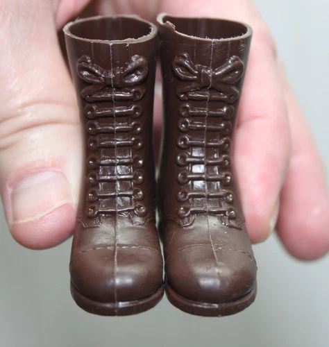 Vintage GI Joe 1964 - Tall Brown Boots (clean set)