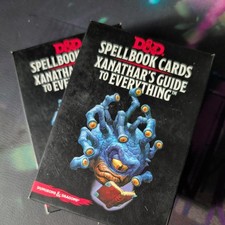 Dungeons & Dragons: Spellbook Cards XANATHAR’S GUIDE D&D 5e WOTC (COMPLETE)