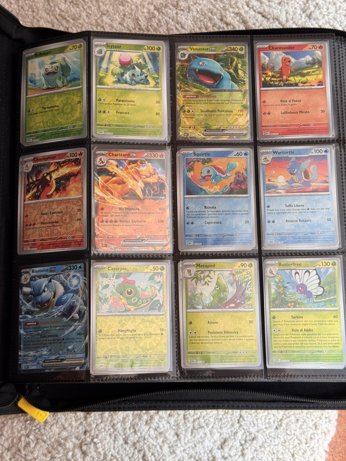 Master set Base base 151 SEMICOMPLETO Pokémon - ITA - NM Regular Reverse Holo Ex