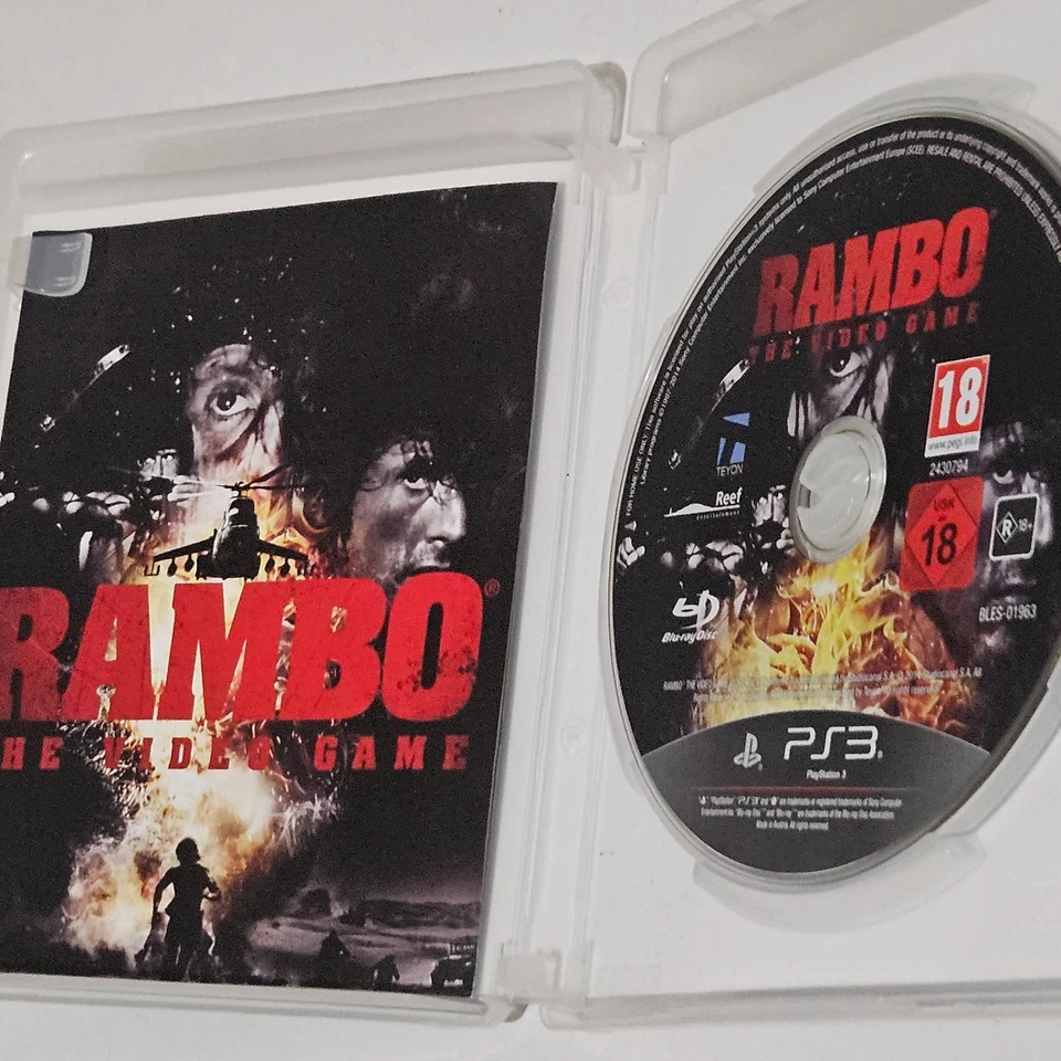 Rambo - The Video Game - PS3 - PAL - Complete -Tested & Working - Image 4 of 4