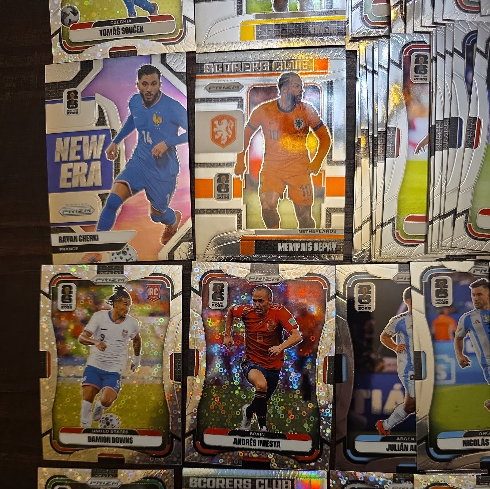 2025-26 Panini Prizm FIFA World Cup Soccer Huge Lot Messi, Ronaldo, Haaland, Etc view 6