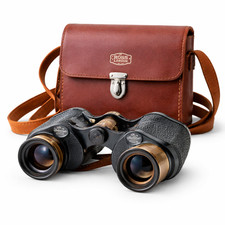 Ross London Vintage Binoculars With Original Leather Case – Classic Optics