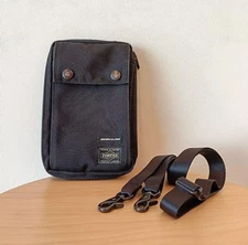 Hobonichi Weeks PORTER Planner Notebook Cover Black with Card Mesh Pocket mzmr