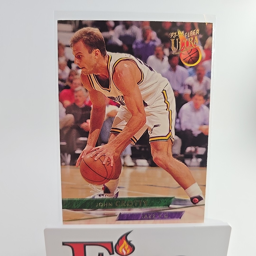 1993-94 Fleer Ultra - #349 John Crotty Utah Jazz
