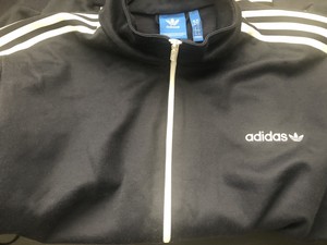 adidas beckenbauer jacket navy
