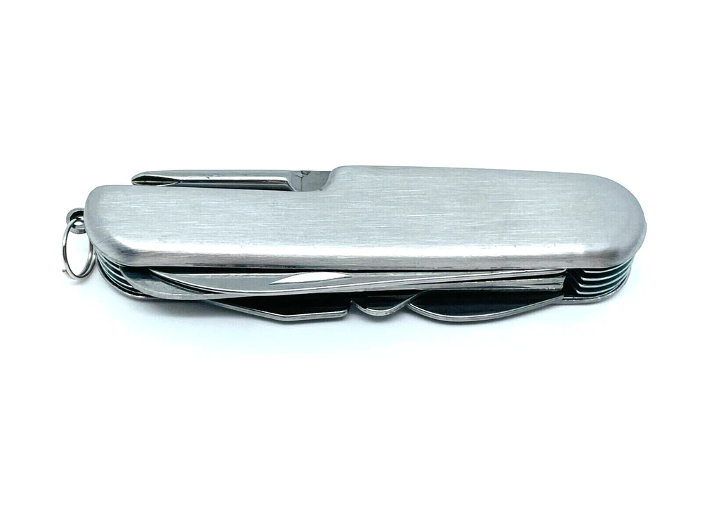 Multi Tool Knife 11-in-1 Folding Pocket Stainless Steel Outdoor Camping 10 LOT