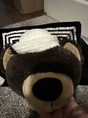 RARE US Navy 18 In Premium Pillow Pets Plush Military Dress Sailor Bear Hat - Picture 2 of 7