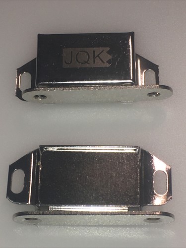 Magnetic Catches Door Catch, Stainless Steel Cabinet Closet 2 Pack, 1.2mm 40 Lbs - Picture 3 of 3