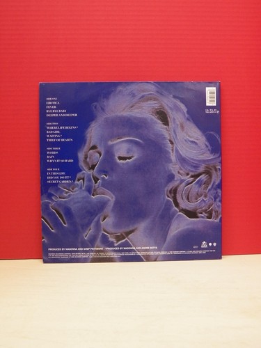 12" 2xLP EX Madonna Erotica 1992 Maverick Germany Import 9362-45031-1 - Picture 2 of 11