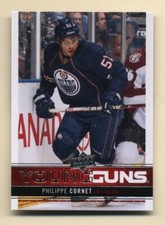 2012-13 Upper Deck Hockey Young Guns Philippe Cornet Rookie (Oilers)