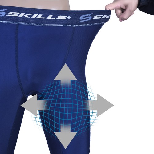 Men's Compression Shorts Sports Briefs skin tight fit gym Running Base layer - Picture 15 of 15