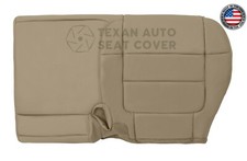 2001 Ford F150 Lariat 2wd Passenger Bench Synthetic Leather Seat Cover Tan 6040 2001 Ford F150 Lariat 2wd Passenger Bench Synthetic Leather Seat Cover Tan 6040