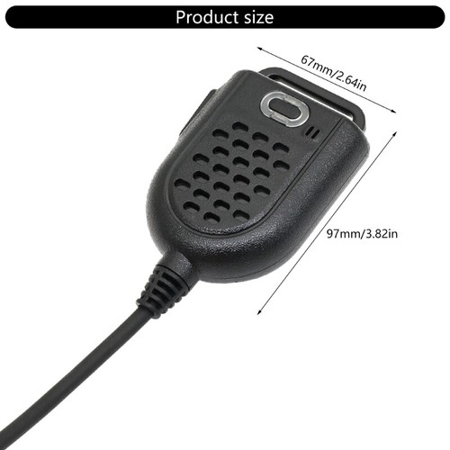 2Pin Speaker Microphone Clear Voice Transmission for Efficient Team Coordination - Zdjęcie 8 z 8