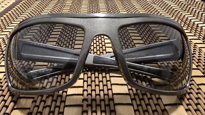 Vintage Prada Linea Rossa SPS02H Silver/Grey Wrap-Around Sport Sunglasses MINT