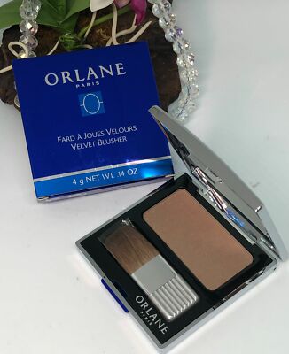 Orlane Paris Velvet Blusher Face Blush - 23 Bronze Brown - .14 oz - New in Box